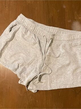 Auden Women’s Light Heather Gray Athletic Lounge Shorts